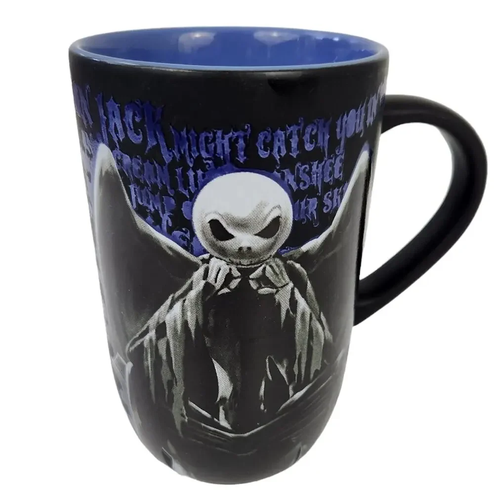 Disney Parks Nightmare Before Christmas Coffee Mug Black and Purple, Jack